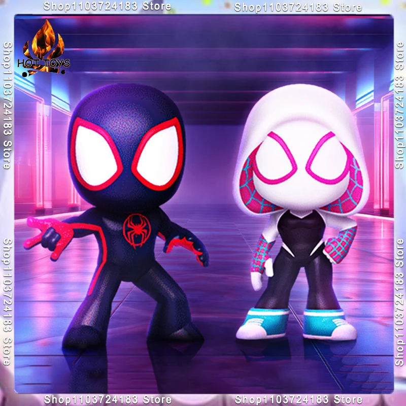 

Marvel Человек-паук, кроссоверная Вселенная, строительная игрушка, милые майеры Gwen, игрушка ручной работы, кукла, украшение для рабочего стола, подарок на день рождения