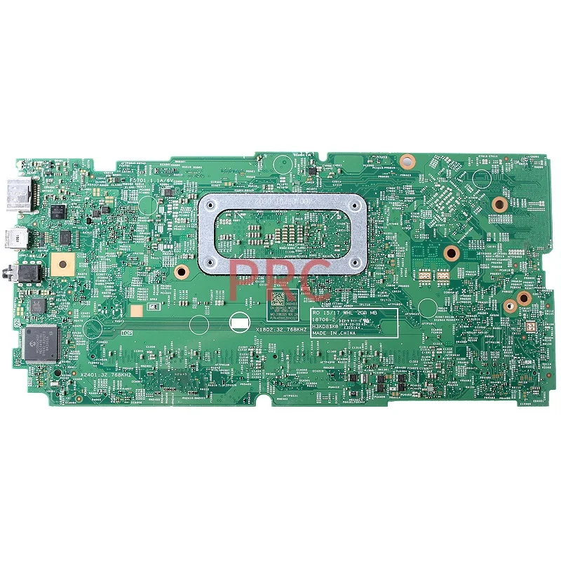 100% Test Good For DELL Inspiron 7586 Laptop Motherboard 18706-2 i5-8265U i7-8565U DDR4 0K2X16 06DHD3 Notebook Mainboard