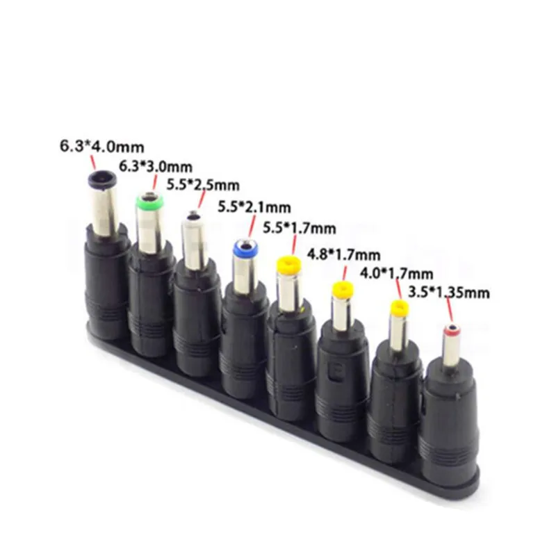 5.5x2.1mm adaptor Notebook Universal Male Jack konektor untuk DC colokan AC Power kabel konektor Laptop Notebook