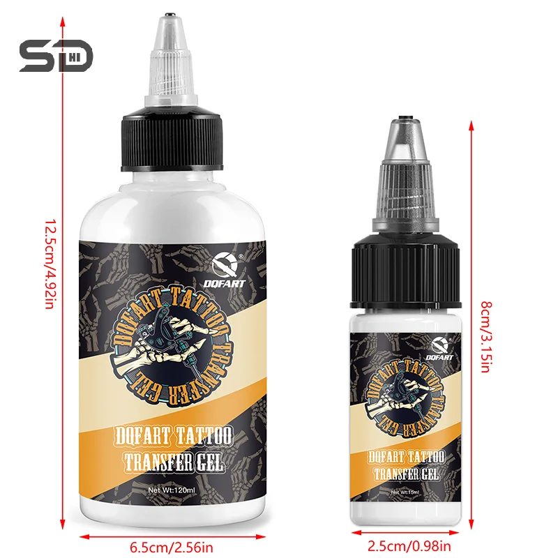 New Tattoo Transfer Solution Convenient Long Lasting Clarity Non-irritating Professional Tattoo Stencil Gel Tattooing Supplies