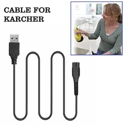 5.5V 0.6A USB Cable Power Charger For Karcher WV1 WV1 Plus WV2 WV5 WV50 WV55 WV75 Glass Vacuum Cleaner Window Vac Accessories