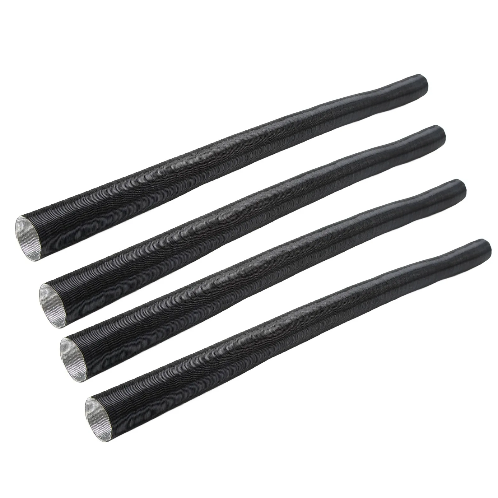 4 Pcs 42mm Auto Heater Hose Line Air Intake Outlet Exhaust Stretch Corrugated Combustion Flexible Pipe for Eberspacher