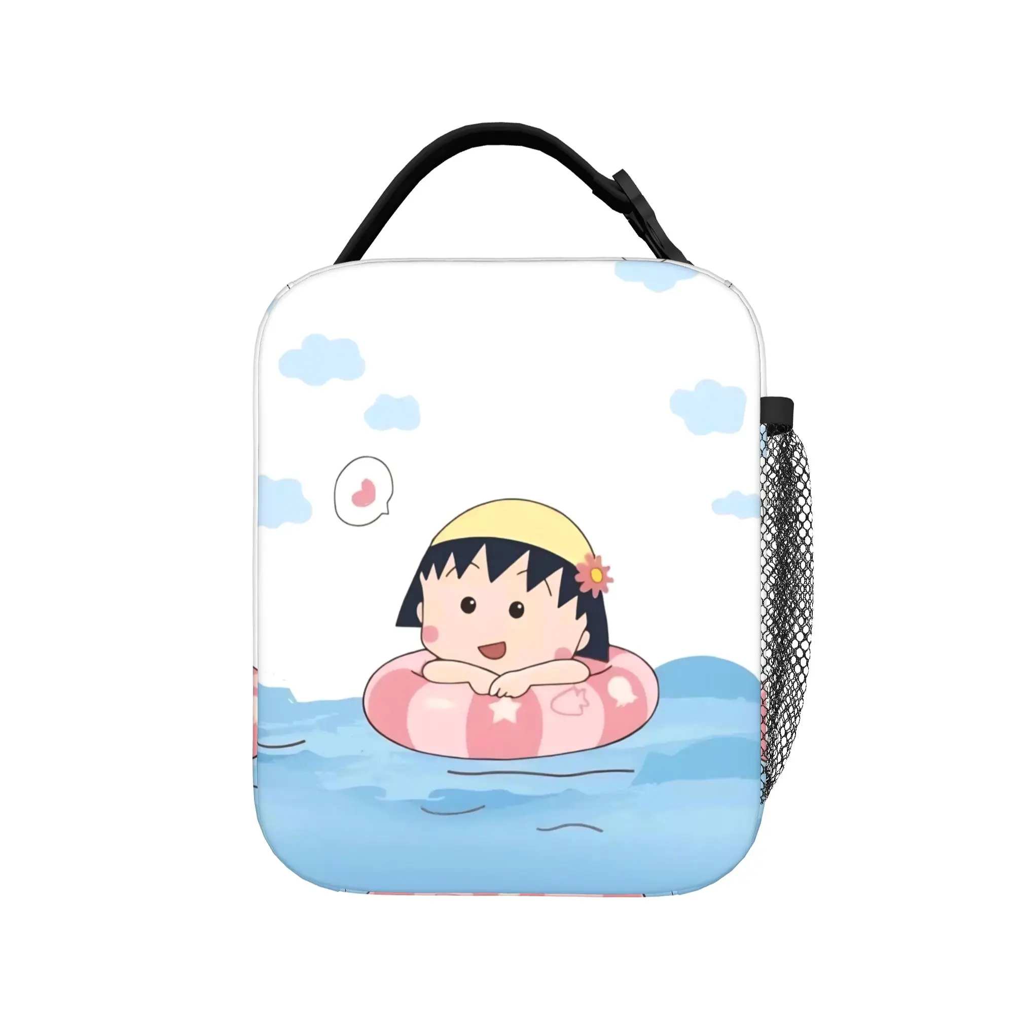 Marukos Swimming Pool Float Vacation Insulated Lunch Bag Cooler Bag Reusable,Meal Container  Portable Lunch Box Tote Bento Pouch