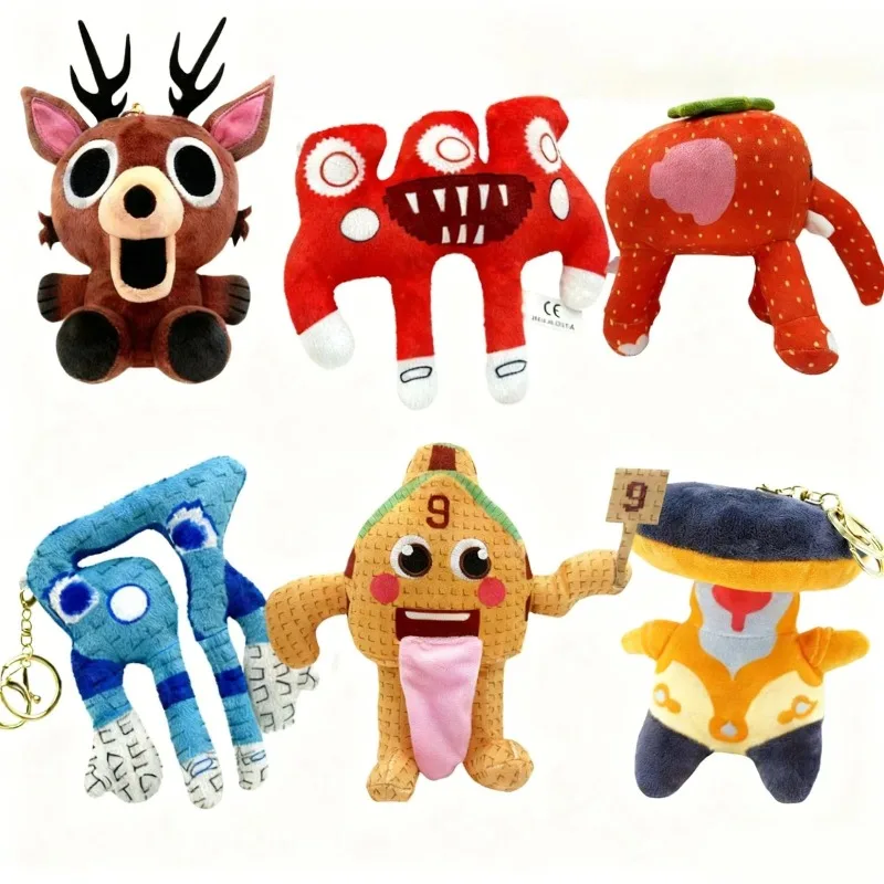 اللعب الساخنة سرقة الدماغ لطيف ألعاب من نسيج مخملي رقم 9 67 ألعاب من نسيج مخملي لعبة Plushies قلادة 10 سنتيمتر + محشوة الدمى أنيمي هدايا عيد الميلاد سحرية