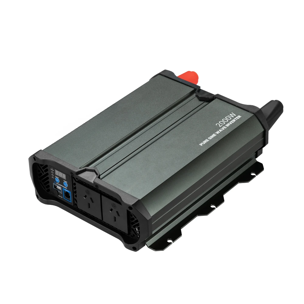 Pure Sine Wave Inverter 1000W 1500W 2000W 2500W DC 12V 24V to AC 220V 50Hz 60Hz Inverter Power Converter