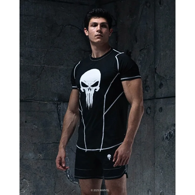camisa-de-manga-curta-casual-de-secagem-rapida-marveltianhe-punisher-para-mma