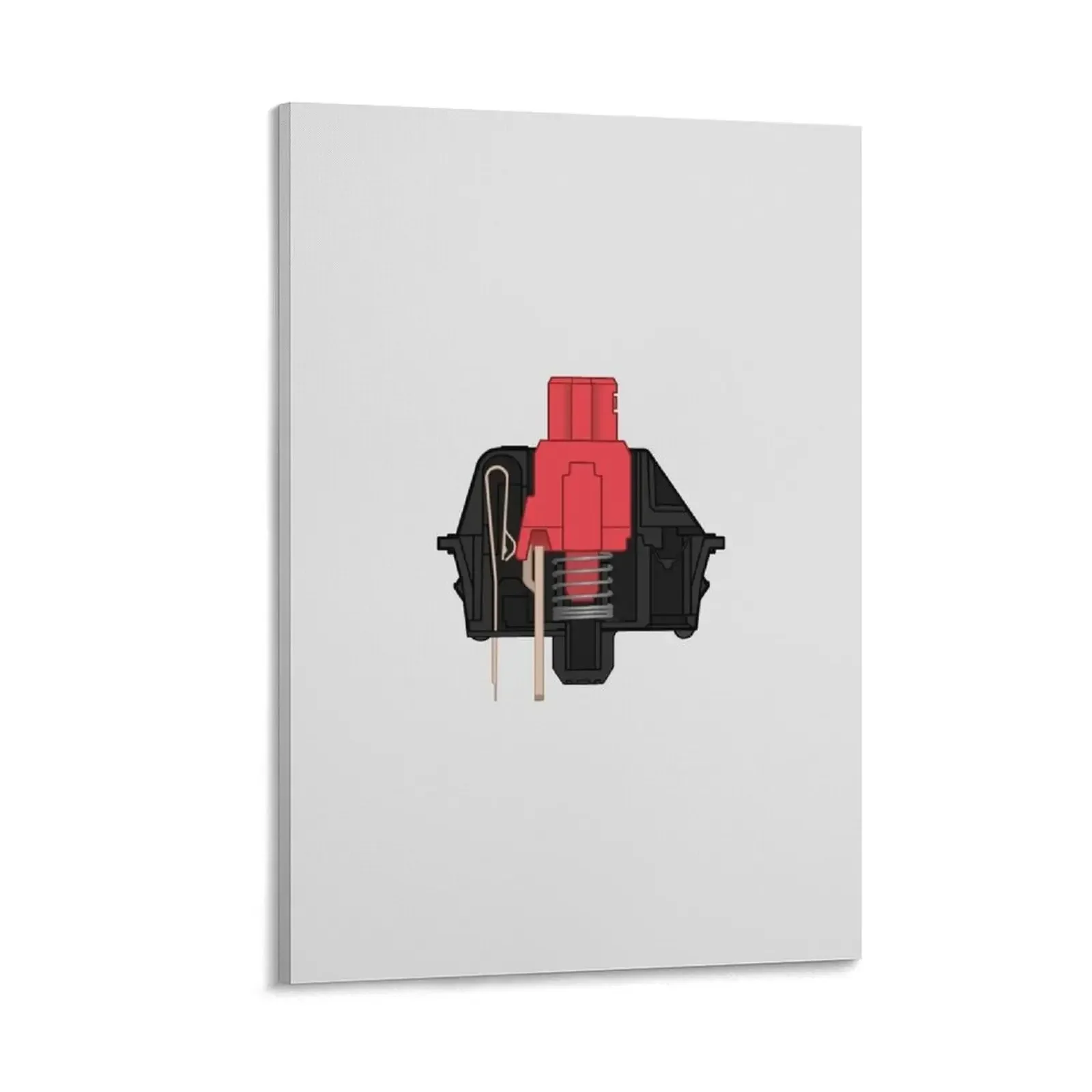 

Cherry MX Red Switch Mechanical Keyboard Canvas Painting accessories for home decor home and decoration living room decoration