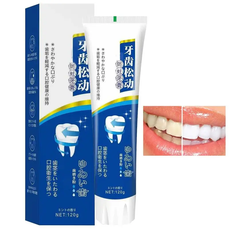 Teeth Brightening Toothpaste Cavity Protection Natural Plant Extracts 120g Travel Toothpaste Repair Tooth Cavity Eliminate Bad