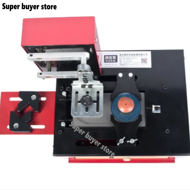 電気密封インクカップパッドプリンターマシン + 1 クリシェプレート + ゴムパッド 2 個