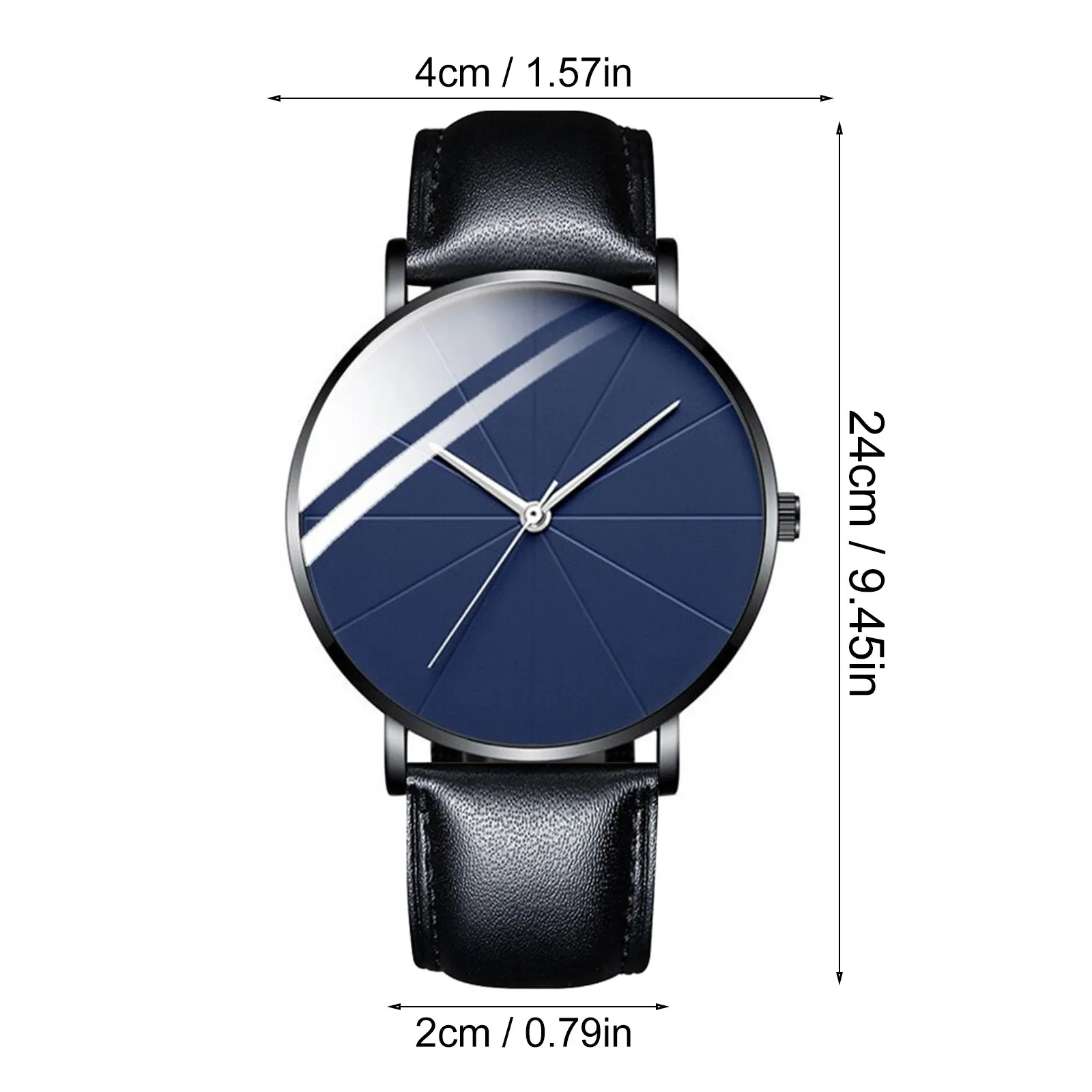 ساعة رائعة بحزام كلاسيكي عصري بمقياس شبكي وحزام تقويم هدية للرجال وحزام ساعة كلاسيكية للرجال #5