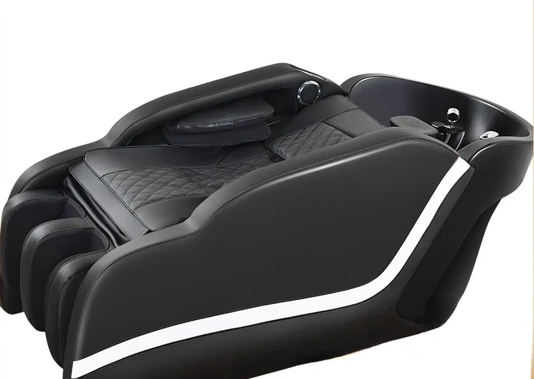 Fully automatic electric intelligent 3D massage shampoo bed