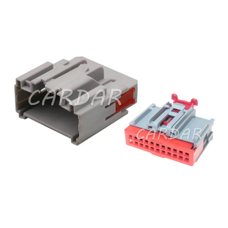 

1 Set 22 Pin 0-1420011-1 1411228-1 Automobile Unsealed Wire Connector For Ford Mondeo AC Assembly 0-1411226-1 Car Wiring Socket