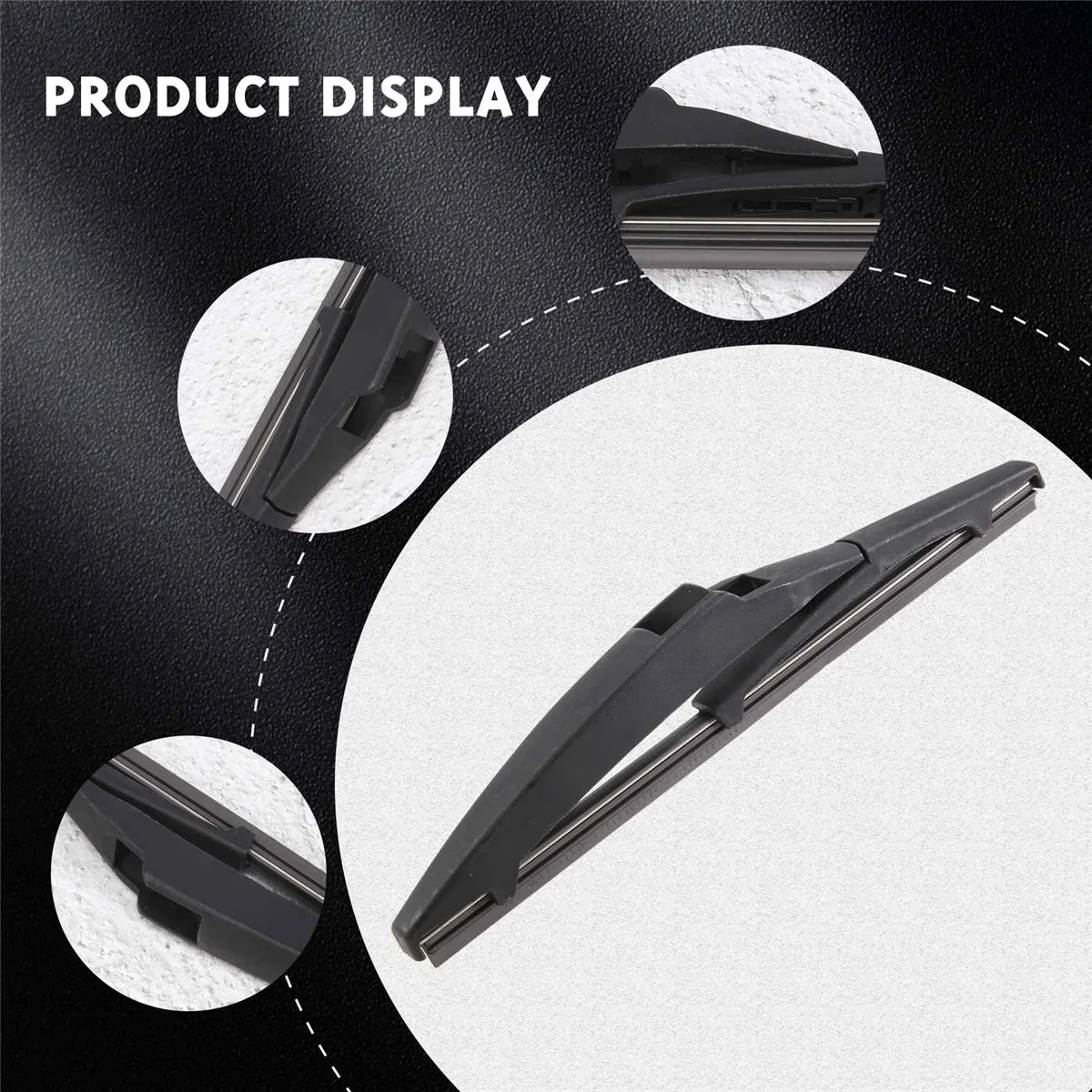 Rear Windshield Wiper Blade for Lexus CT200H 2011-2017 for Toyota Prius C 2012-2019 - 200Mm 8 Inch—L49A