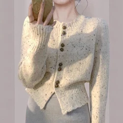 Autumn Winter Women Cardigan Sweater New Korean Fashion Knitted Shirt Single breasted Long Sleeve Casual Tops