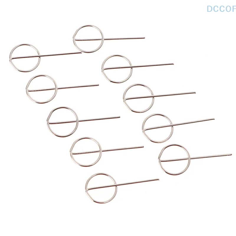 10 قطعة عالمية لإزالة علبة بطاقة Sim إخراج دبوس مفتاح أداة إبرة