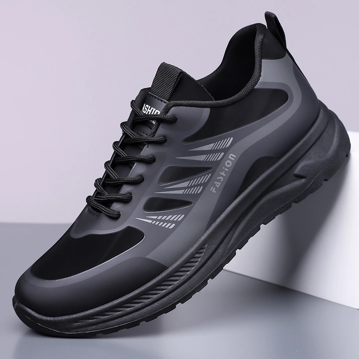 

Men's Fashionable Versatile Sports Casual Shoes Soft Soles Lightweight Fleece Warmth Running Shoes Comfortable Footwear