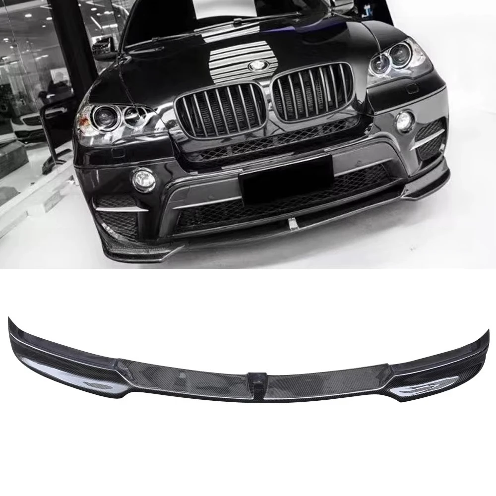 

X5 E70 2011-2013 Spoiler Car Styling Carbon Front Chin Lip Bumper Spoiler