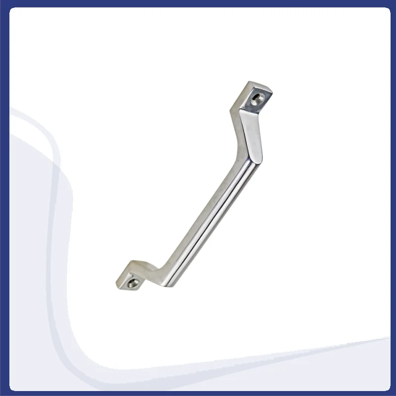 Robuster Griff für industrielle Automatisierungsmaschinen und Transportausrüstung. Präzisionsguss aus Edelstahl 304