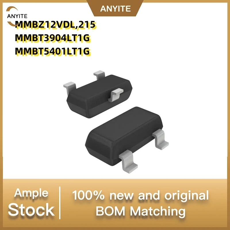 جديد 50 قطعة/الوحدة MMBZ12VDL ، 215 BZ12VD MMBT3904LT1G BT3904 MMBT5401LT1G BT5401 SOT23(TO-236) #2