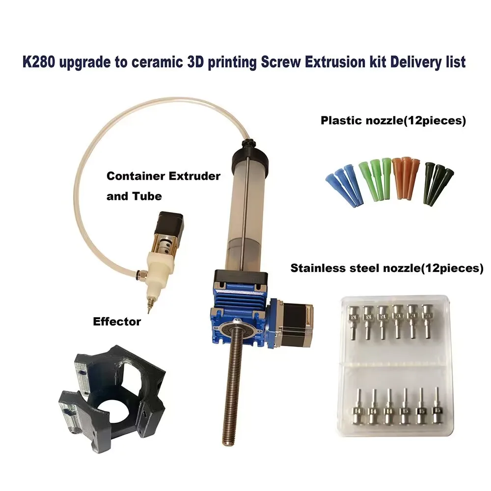 

Ceramic 3D printer, clay printer Teaching Experiment Ceramic 3D K280 Upgrade Package kit