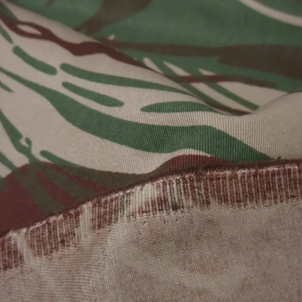 1.5 Meter Width Rhodesian Camouflage Fabric Cotton Twill Cloth Military Fans Tactical Garment DIY Material