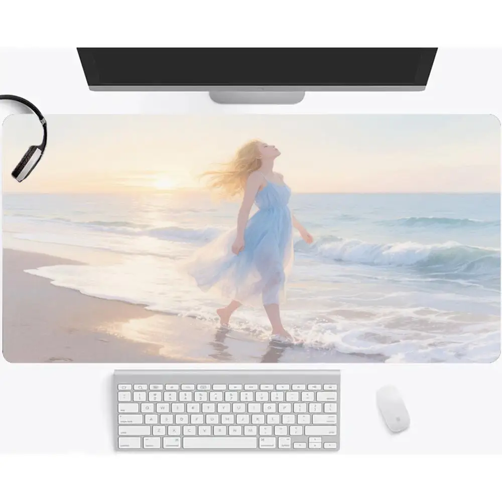 

Mouse Pad Desk mat Office bedroom mat Anti-slip large laptop Desktop computer size mouse mat