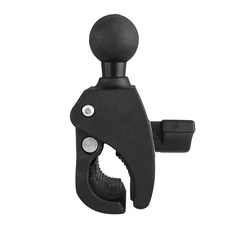 Abrazadera para manillar de motocicleta, Base de montaje Ram con bola de 1 pulgada para Cámara de Acción Gopro Garmin, soporte de Clip para riel de bicicleta