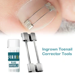 Corrector de uñas encarnadas, herramientas de pedicura, tratamiento profesional de uñas encarnadas, Clip alisador