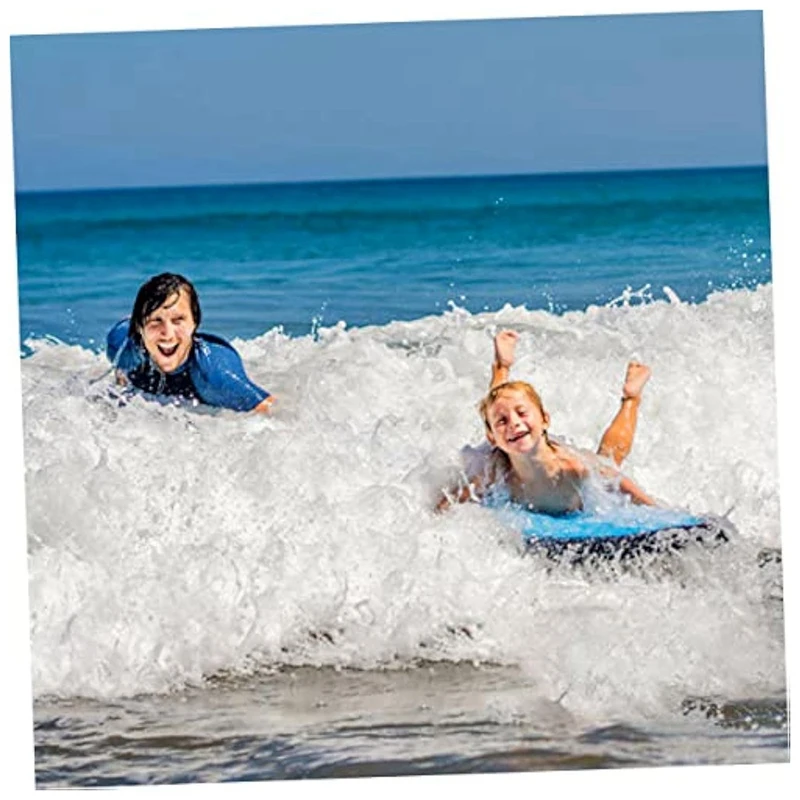 NEW-Inflatable Surfboard, Portable Bodyboard For Adults And Children Learning To Swim And Surf, Sea Water Ski