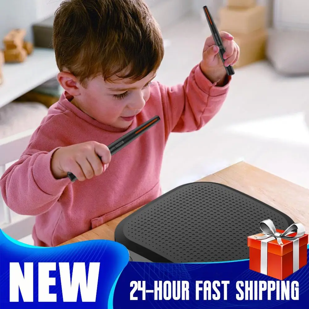 

Электронный виртуальный воздушный барабан, барабанные палочки, педали, воздушный барабан с набором барабанных палочек, умная электронная барабанная установка, подарок для взрослых и детей