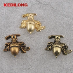 KEDLO Hot selling American classical acorn handle drawer bronze zinc alloy knob kitchen cabinet bee handle