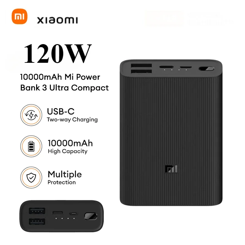 

Original Power Bank3 10000mAh 22.5W Ultra Compact / Portable external battery Air Travel Powerbank With LOGO for smart phones