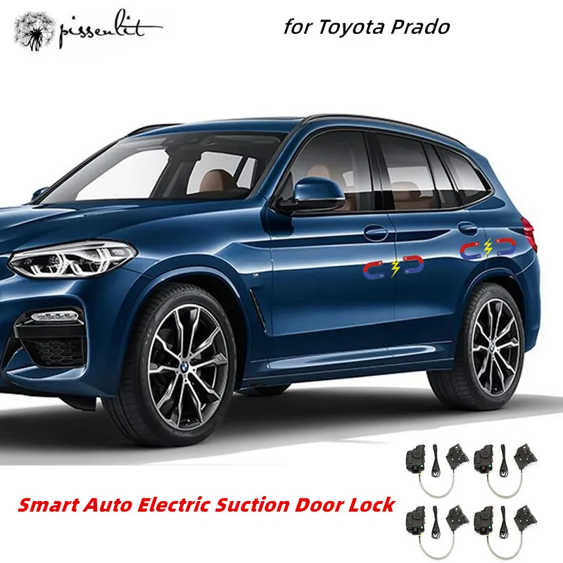 

For Toyota Prado Accessories Electric Suction Door Automobile Refitted Automatic Locks Car Accessories Intelligence New