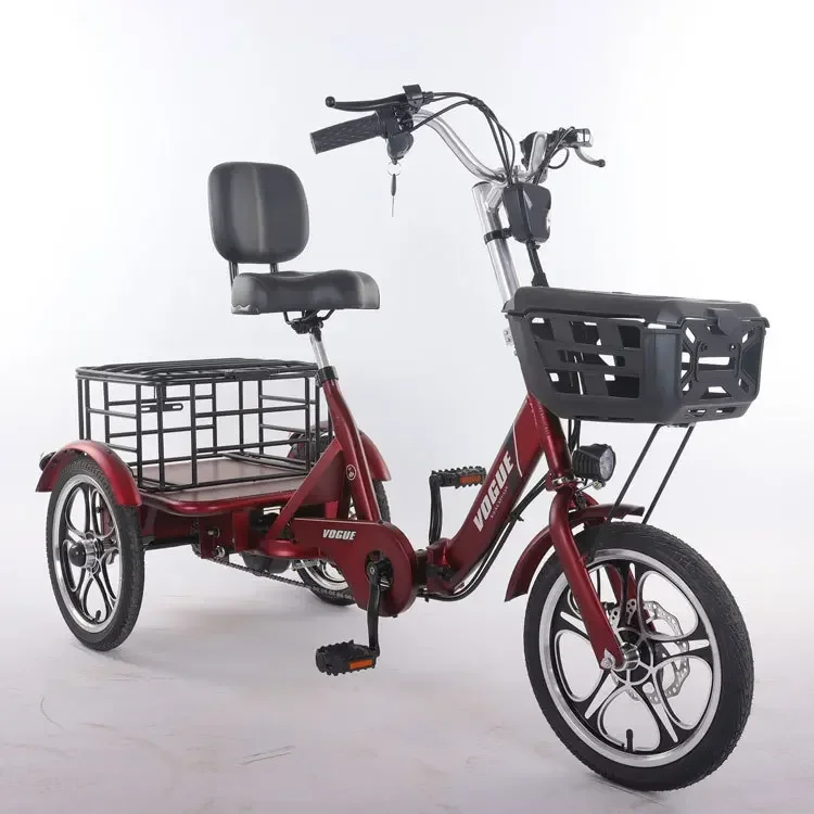 

Индивидуальная 16-дюймовая складная ножная педаль Single Force с корзиной, трехколесный велосипед с литиевой батареей, бутылка для отдыха