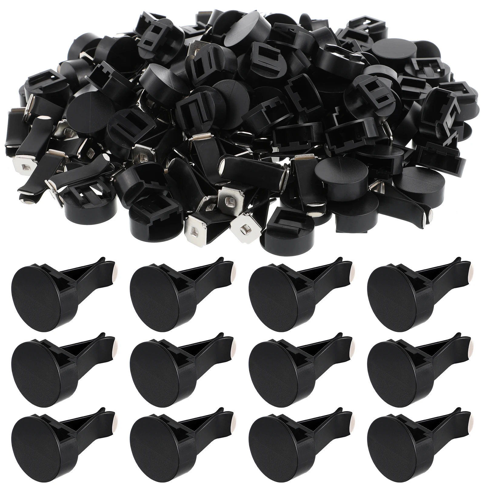 

100pcs Car Vent Clips DIY Freshener Metal Accessories Cute Decorative Outlet Clips Sturdy Durable Long Term Use
