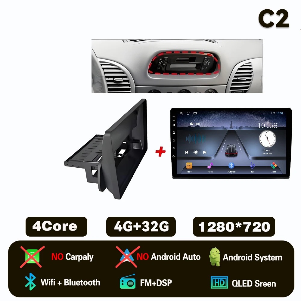 Variant: 4G-32G No Carplay