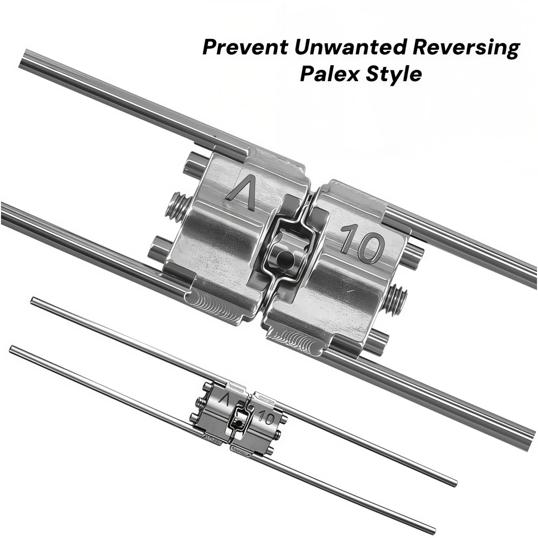Dental Click Expansion Screws RPE Prevent Unwanted Reversing Screw Palex Style