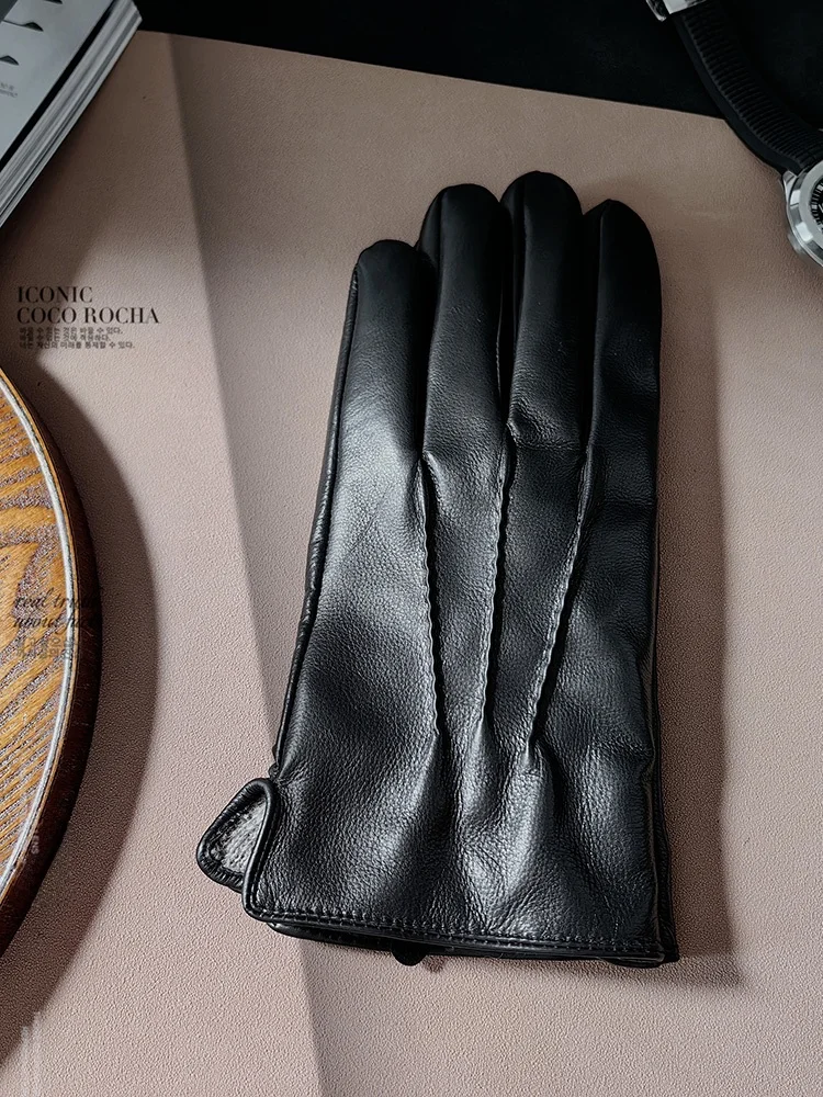 thiened-leather-gloves-for-men-wool-camere-wool-cycling-autumn-and-winter-fce-lined-top-layer-cowhide-gloves