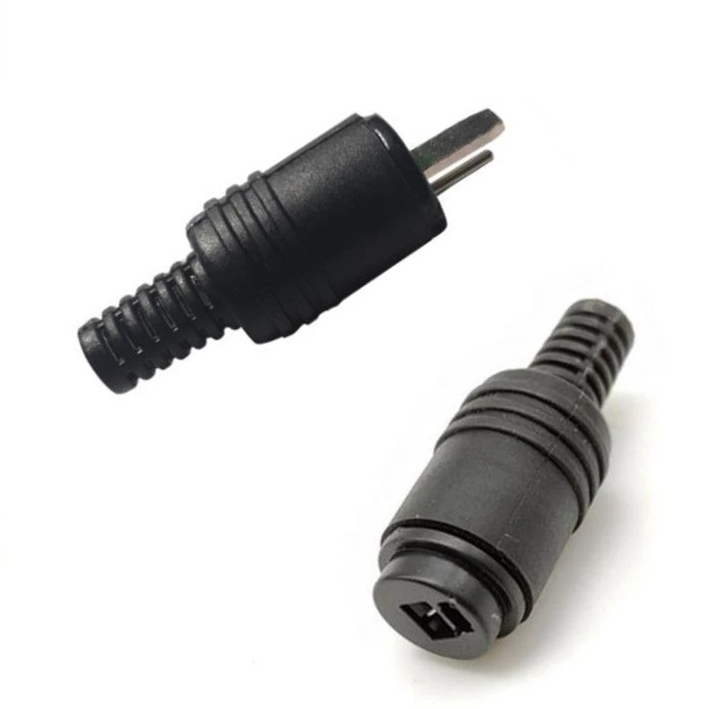 Dual Pin Number 2 Pin DIN Hi Fi Speaker Plug Cable Audio Connector High Quality Materials with Screw Connections