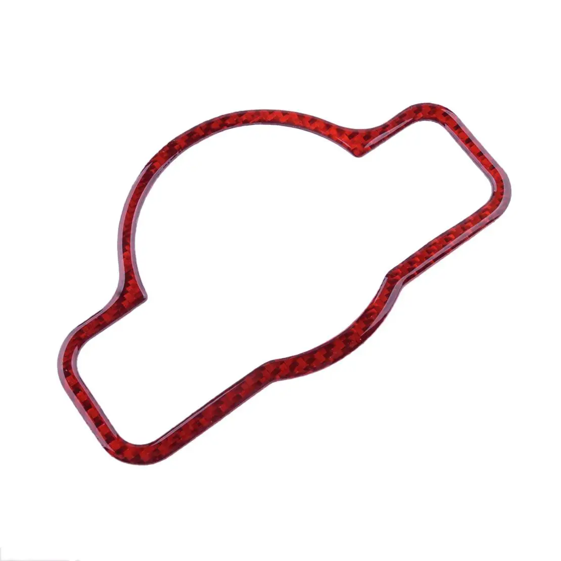 

3Pcs Headlight Switch Button Cover Trim Carbon Fiber Red Fit for Mercedes Benz A B C E G CLA GLA GLE GLK GLS SLC GL ML Class