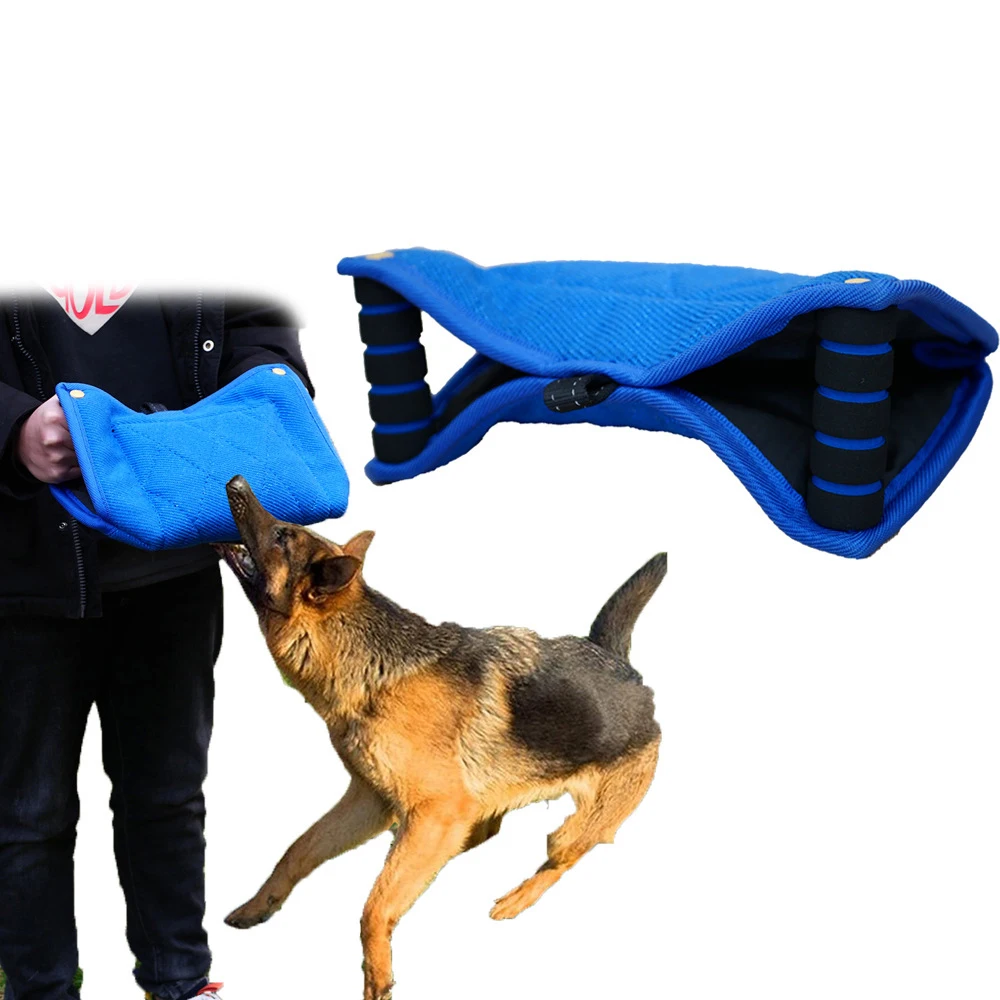 

German Shepherd Dog Training Biting The Pillow Coarse Hemp Thick Bite Pillow Bite Target Skeet Target Pet Dog Bites Pillow