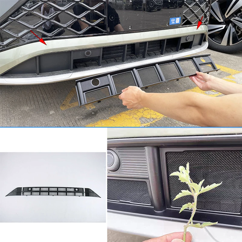 

Автомобильный экран от насекомых, подходит для Volkswagen Tayron 2025 2026, передняя нижняя решетка, защитная решетка, молдинг, накладка