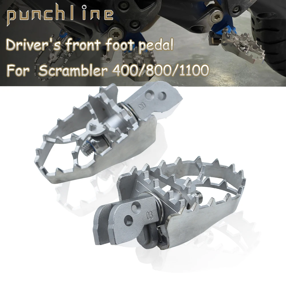 

Fit For V2 V4 Desert X MULTISTRADA 950 1200/1200S/1200 ENDURO 1260 Scrambler 400/800/1100/sport Rotating Footpegs Foot Pegs