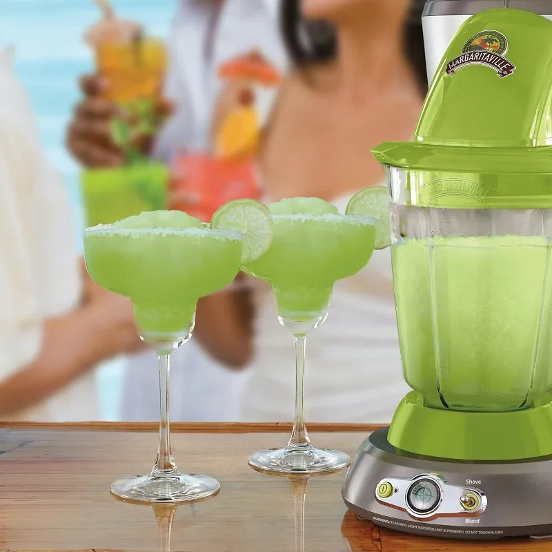 Margarita ville Bahamas gefrorene Zubereitung Dual-Mode-Getränke hersteller Home Margarita-Maschine mit No-Brainer-Mixer, 36 Unzen Krug