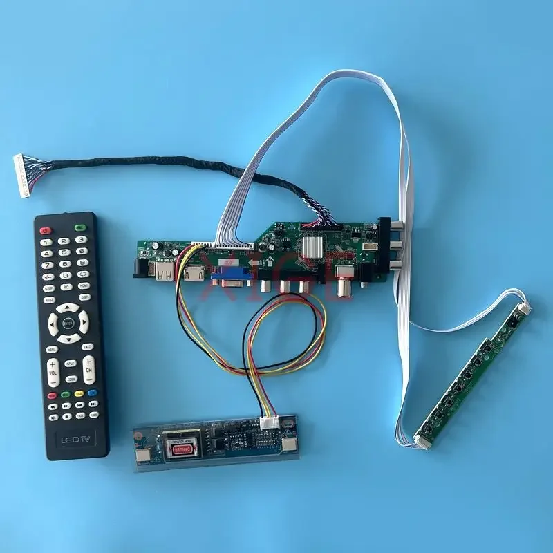 Плата контроллера подходит для M190EG02 M170ETN01 M170EG01 M170E8 USB + HDMI + VGA + AV + IR Kit 2CCFL 1280*1024 DVB цифровая матрица ЖК-дисплея