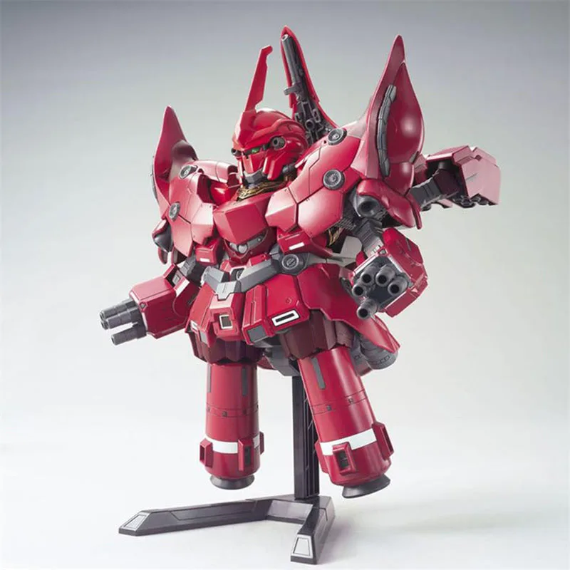 Bandai Originale GUNDAM SD BB NEO ZEONG Anime Action Figure Modello di Montaggio Giocattoli Da Collezione Modello Ornamenti Regali Per I Bambini