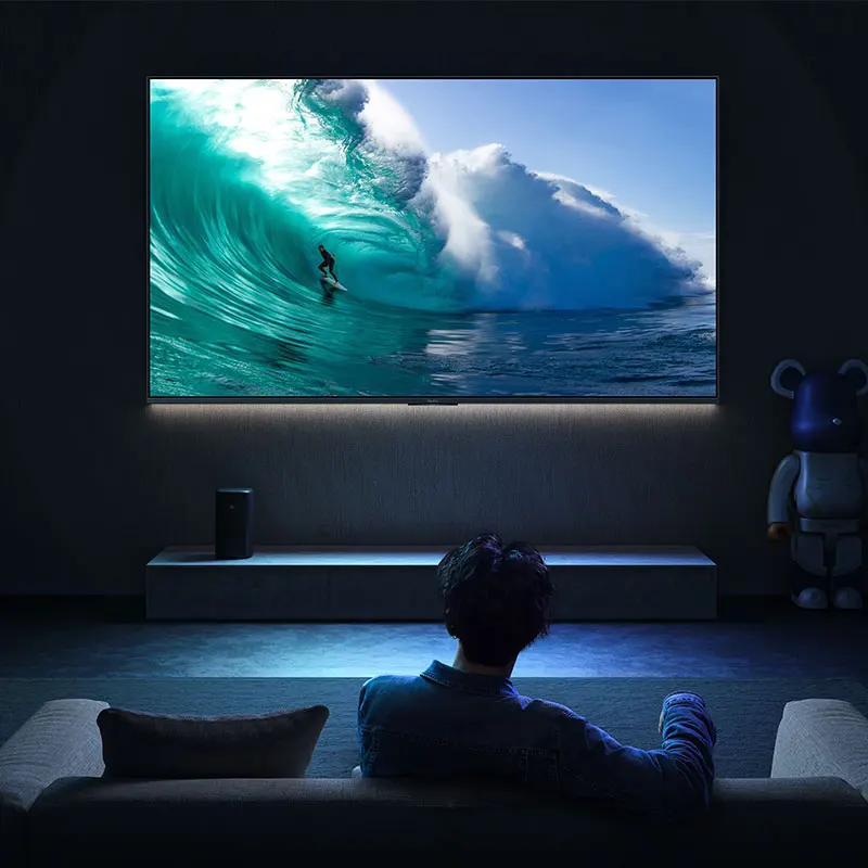 2022 In-Stock Xiao Mi สีแดง Mi เกมทีวี X 2022 75นิ้ว120Hz แปรง HD MI 2.1 3GB + 32GB ขนาดใหญ่สมาร์ททีวี L75r8-x X75
