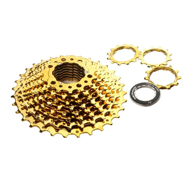 

Road Bike 11 Speed 11-28/32T Cassette Gravel Bike Ultralight Freewheel 22s Flywheel K7 11V Sprocket For SHIMANO SRAM Gold Silver