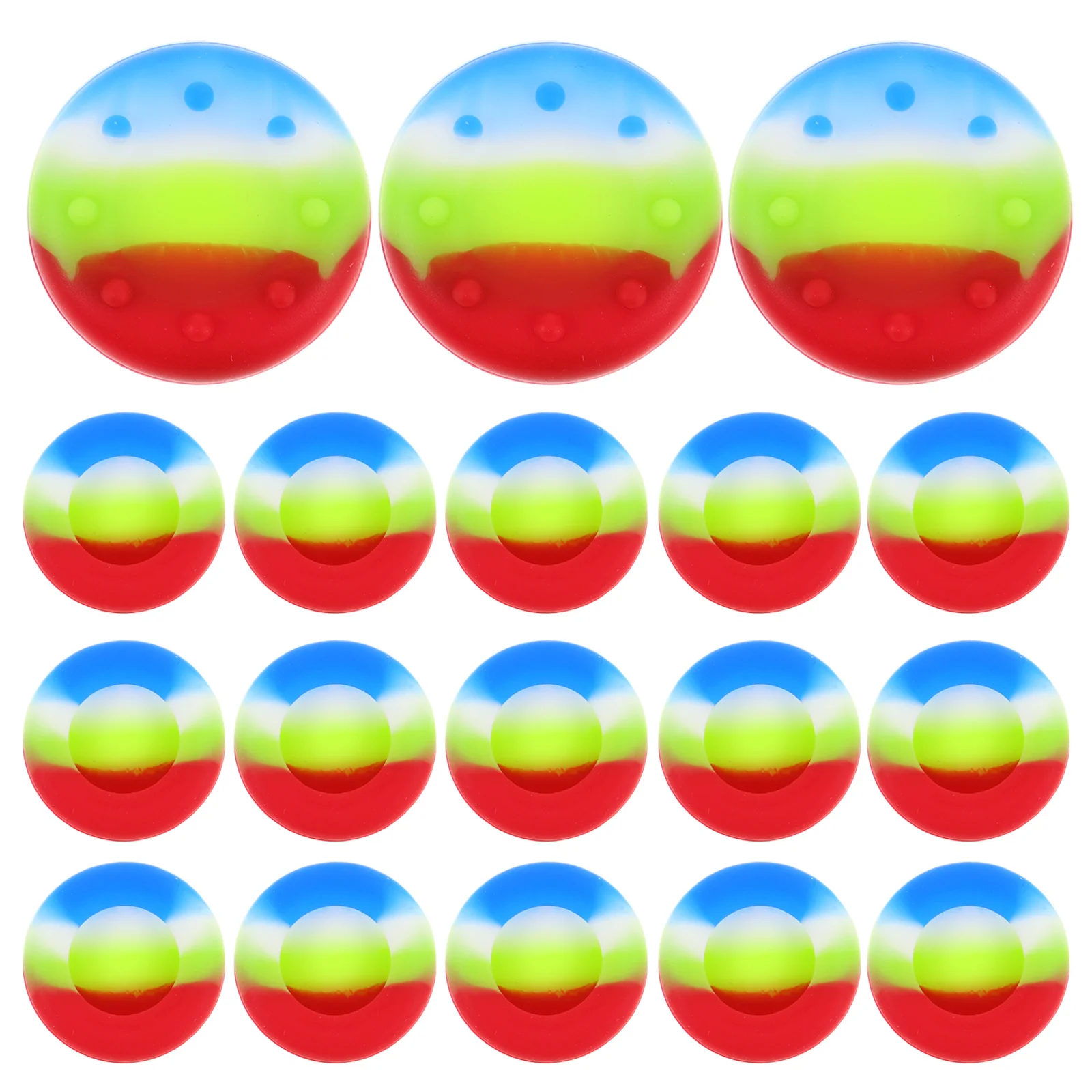 

50Pcs Silicone Joystick Replacement Thumb Grip Caps Analog Button Stick Covers for Gaming Controller Repair Accessories