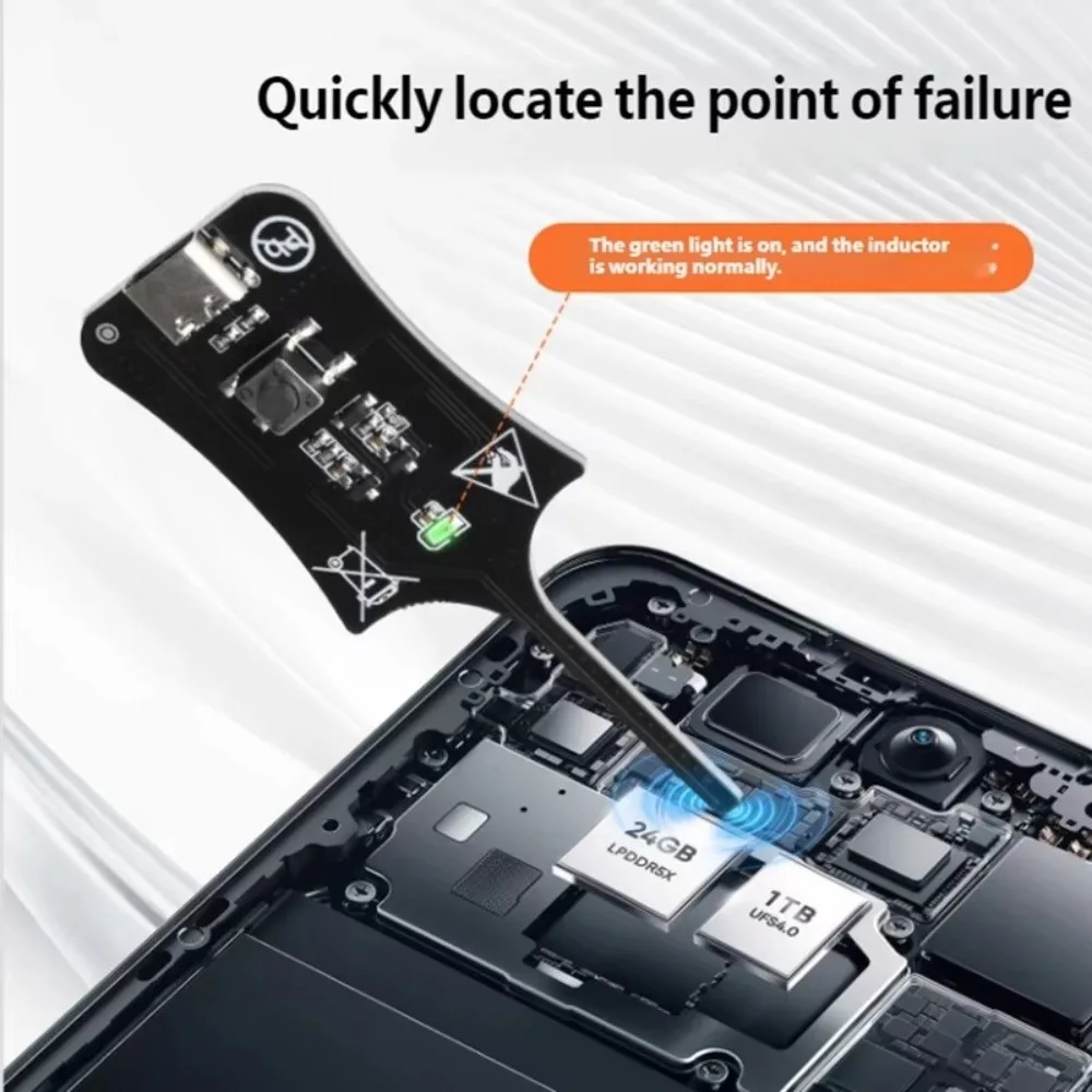 High Accuracy Motherboard Coil Tester Quick Investigation Professional Electromagnetic Induction Tester Strong Stability